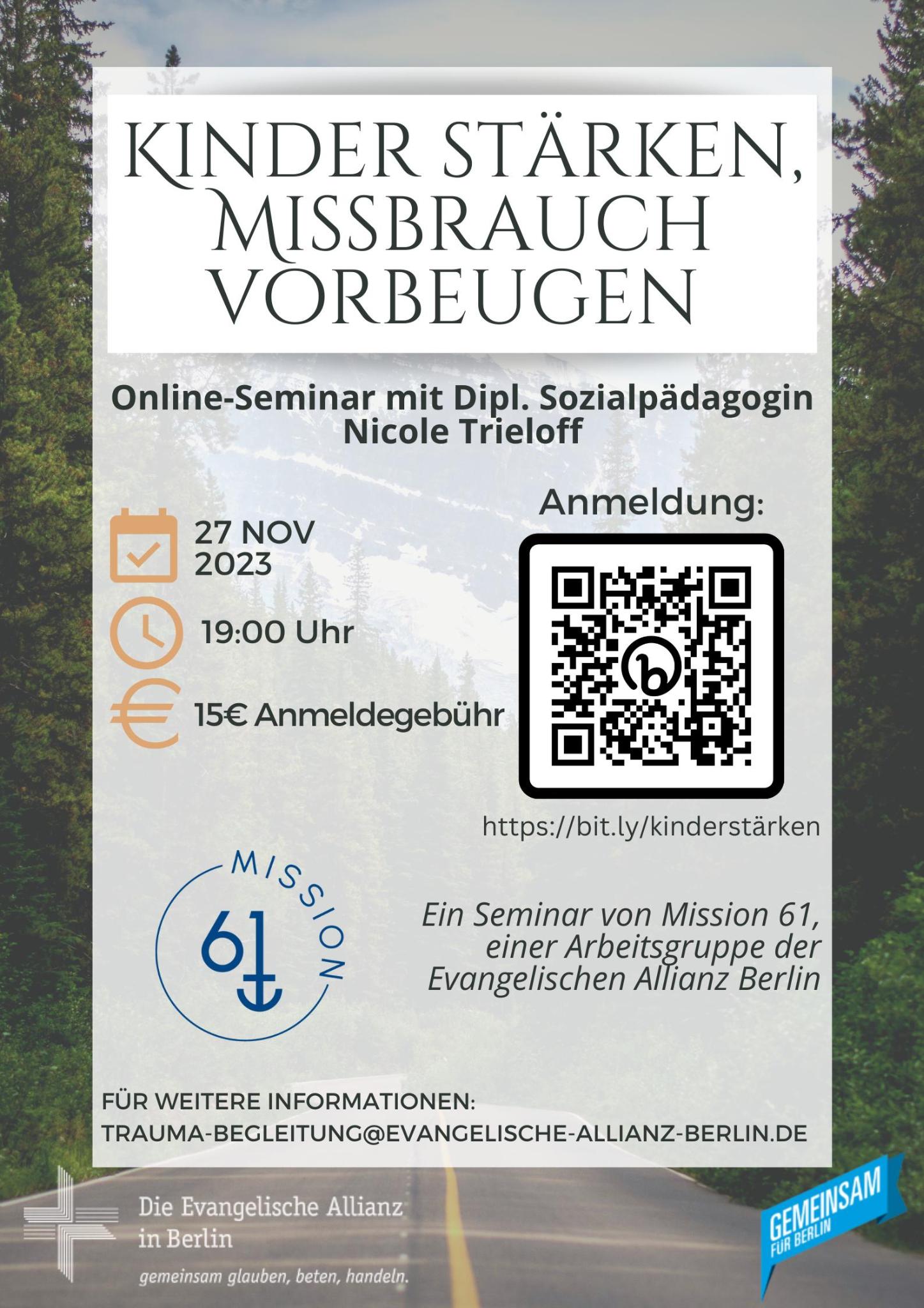 Seminar Missbrauch vorbeugen